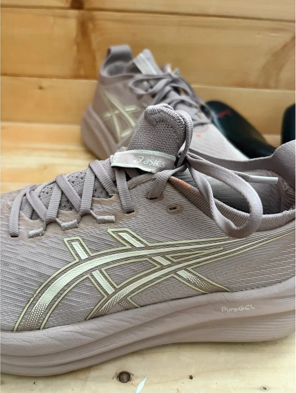 ASICS GEL-NIMBUS 27 Shoes Pink Mesh LaceUp Running Sneaker Womens size 9